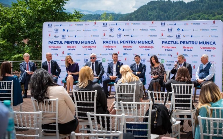 COMUNICAT DE PRESĂ: Criza de competențe actuală și importanța învățământului – subiecte cheie în cadrul conferinței PACTUL PENTRU MUNCĂ de la Brașov, din 23 iunie 2020