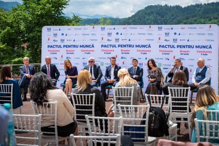 COMUNICAT DE PRESĂ: Criza de competențe actuală și importanța învățământului – subiecte cheie în cadrul conferinței PACTUL PENTRU MUNCĂ de la Brașov, din 23 iunie 2020