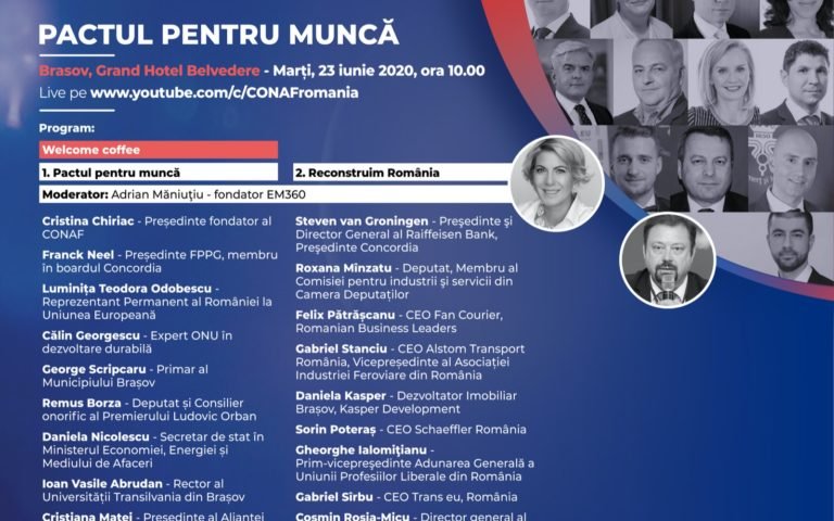COMUNICAT DE PRESĂ: Pactul pentru Muncă ajunge la Brașov!