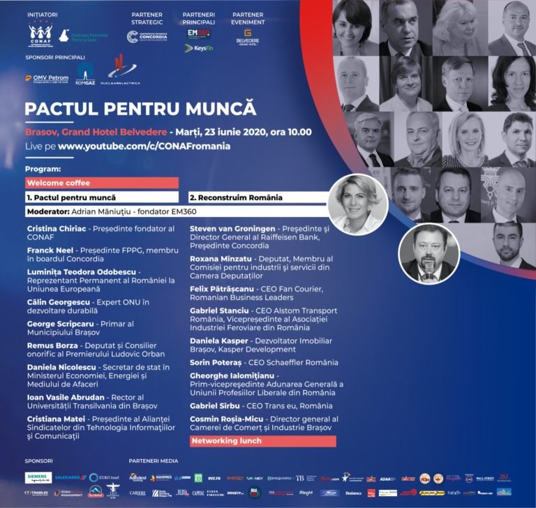 COMUNICAT DE PRESĂ: Pactul pentru Muncă ajunge la Brașov!