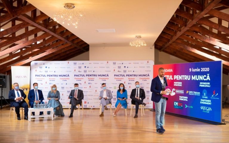 Comunicat de presă (after event): Pactul pentru Muncă. Împreună Reconstruim România, Timișoara, 9 iunie 2020