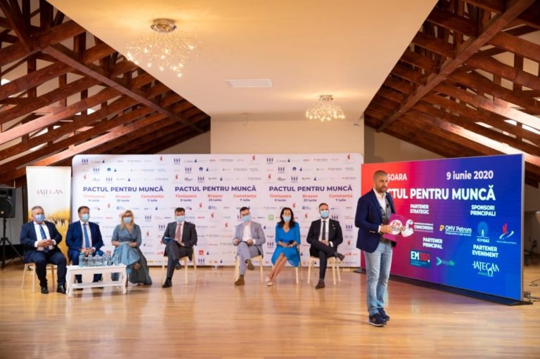 Comunicat de presă (after event): Pactul pentru Muncă. Împreună Reconstruim România, Timișoara, 9 iunie 2020