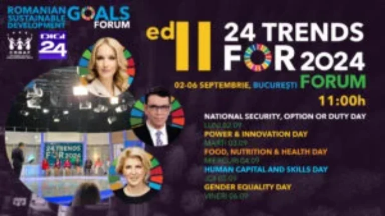 Confederația Națională pentru Antreprenoriat Feminin – CONAF – prezintă o nouă serie de conferințe sub egida 24 TRENDS FOR 2024