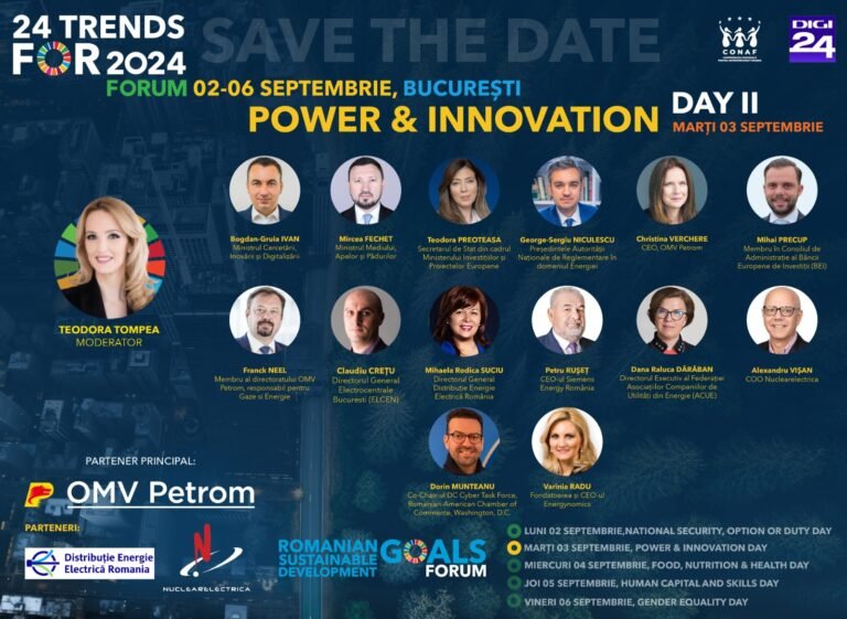 Conferința 24 trends for 2024: Energie și Inovație