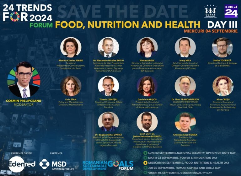 Conferința 24 trends for 2024: Alimentație și Sănătate