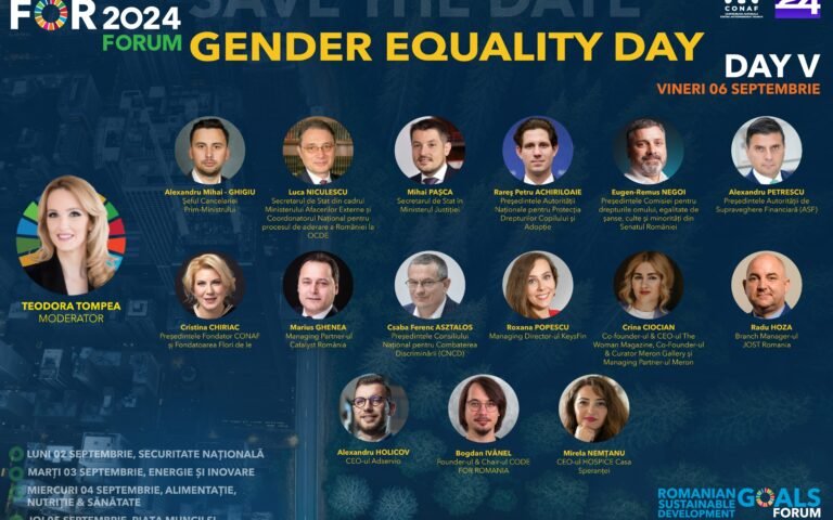 Conferința 24 trends for 2024: Egalitate de gen