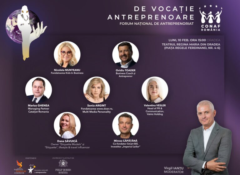 A doua ediție a Forumului Național „De Vocație Antreprenoare” la Oradea