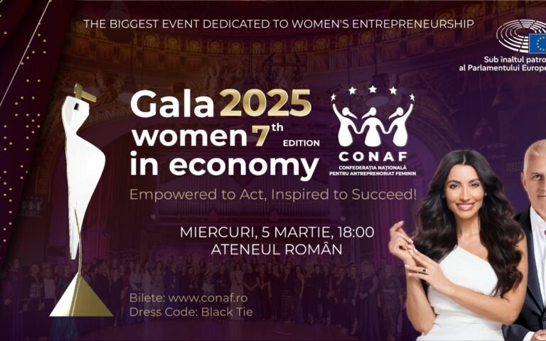 Gala Women in Economy 2025: Șapte Ani de Excelență, Inovație și Reziliență