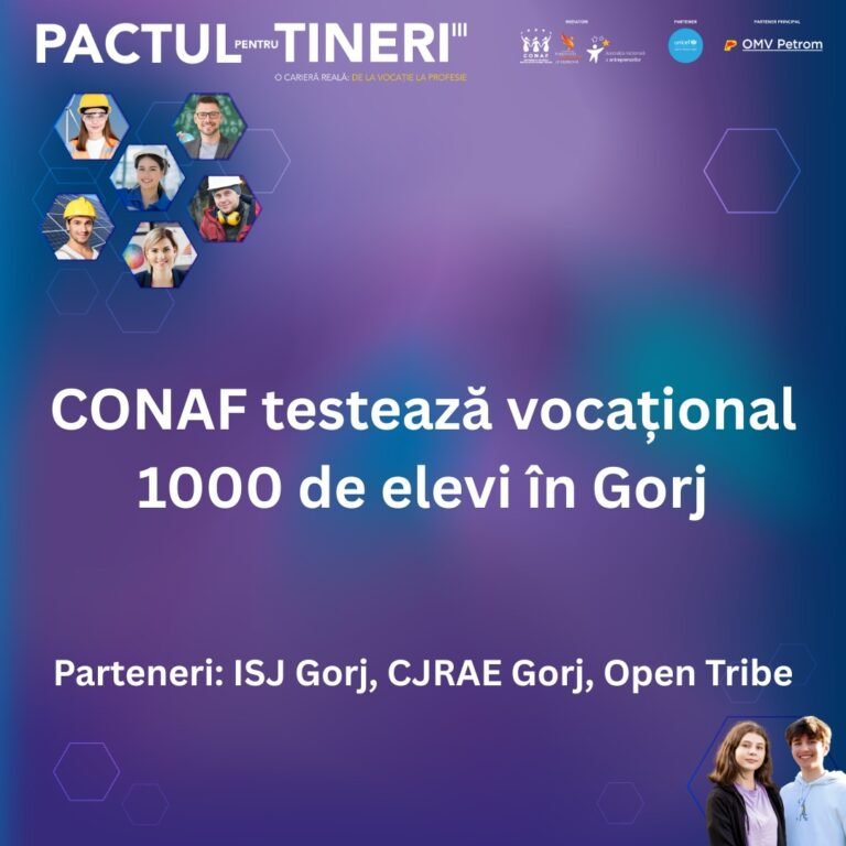 O carieră reală începe cu o alegere informată